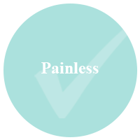 Composite tooth bonding is painless